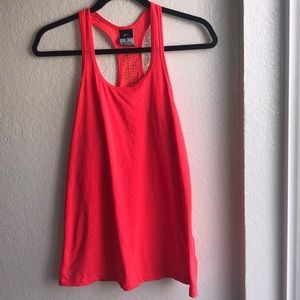 Coral nike workout tank (size L)